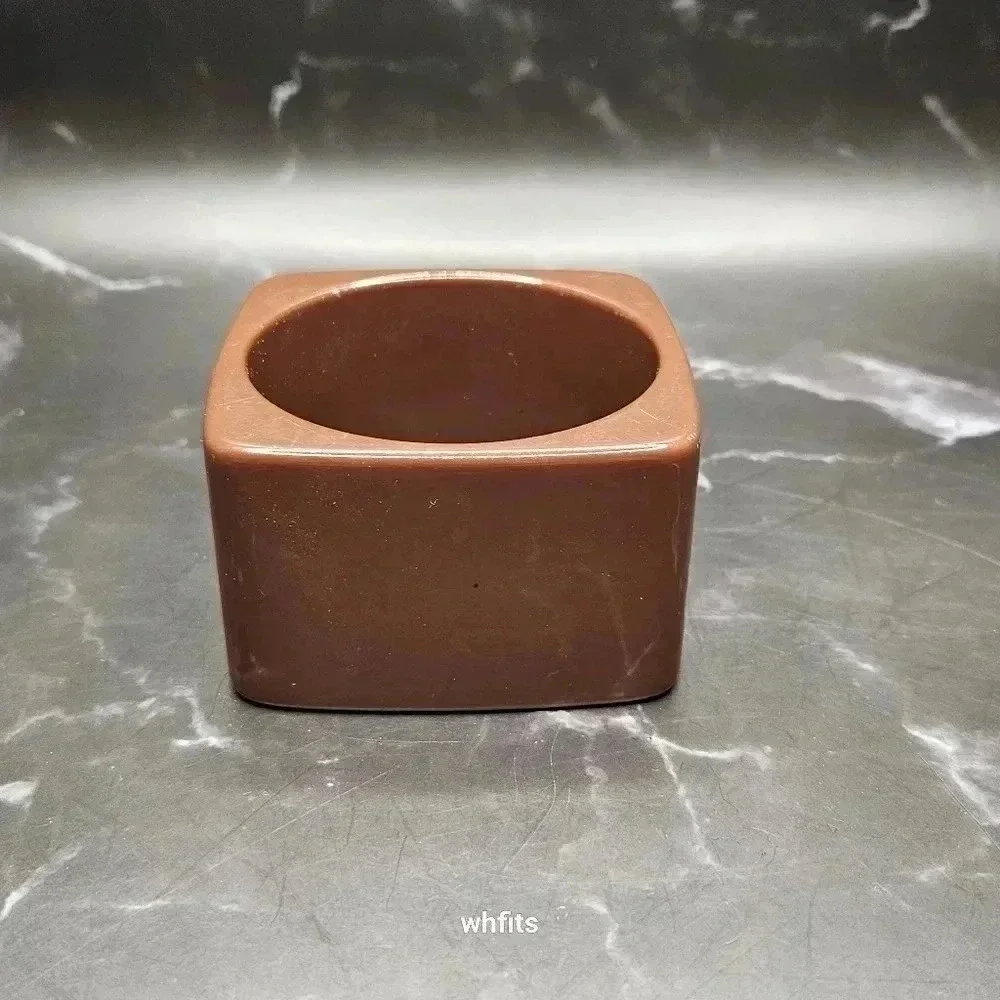Rare Louis Vuitton Extra Wide Acrylic Brown Bangle